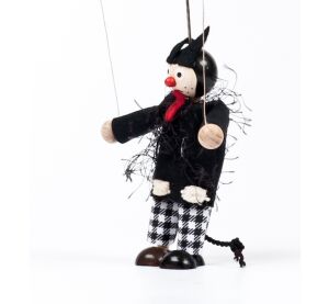 Gerlich Holzpuppe Bruno der Teufel